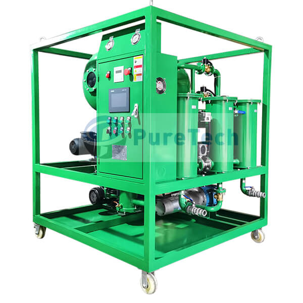 mobile vacuum insulating oil filtration machine